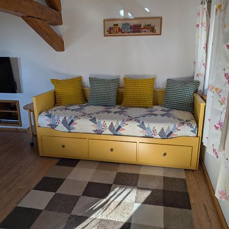 Ferienwohnung Mit Charme Und Blick Auf Dinkelsbühl Exteriör bild