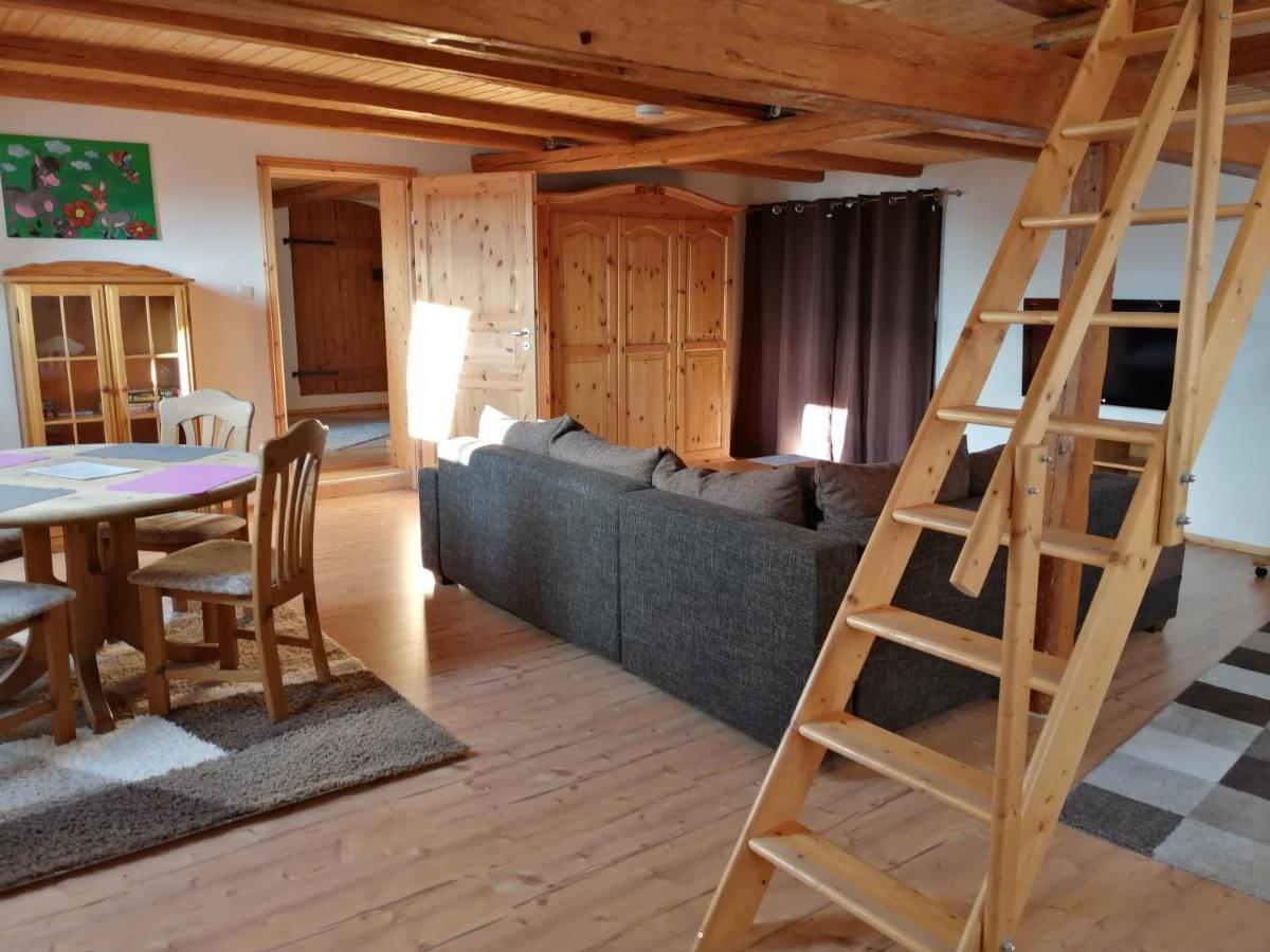 Ferienwohnung Mit Charme Und Blick Auf Dinkelsbühl Exteriör bild