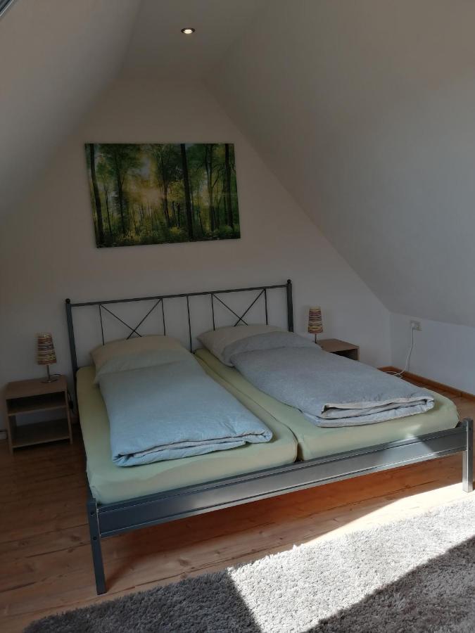 Ferienwohnung Mit Charme Und Blick Auf Dinkelsbühl Exteriör bild