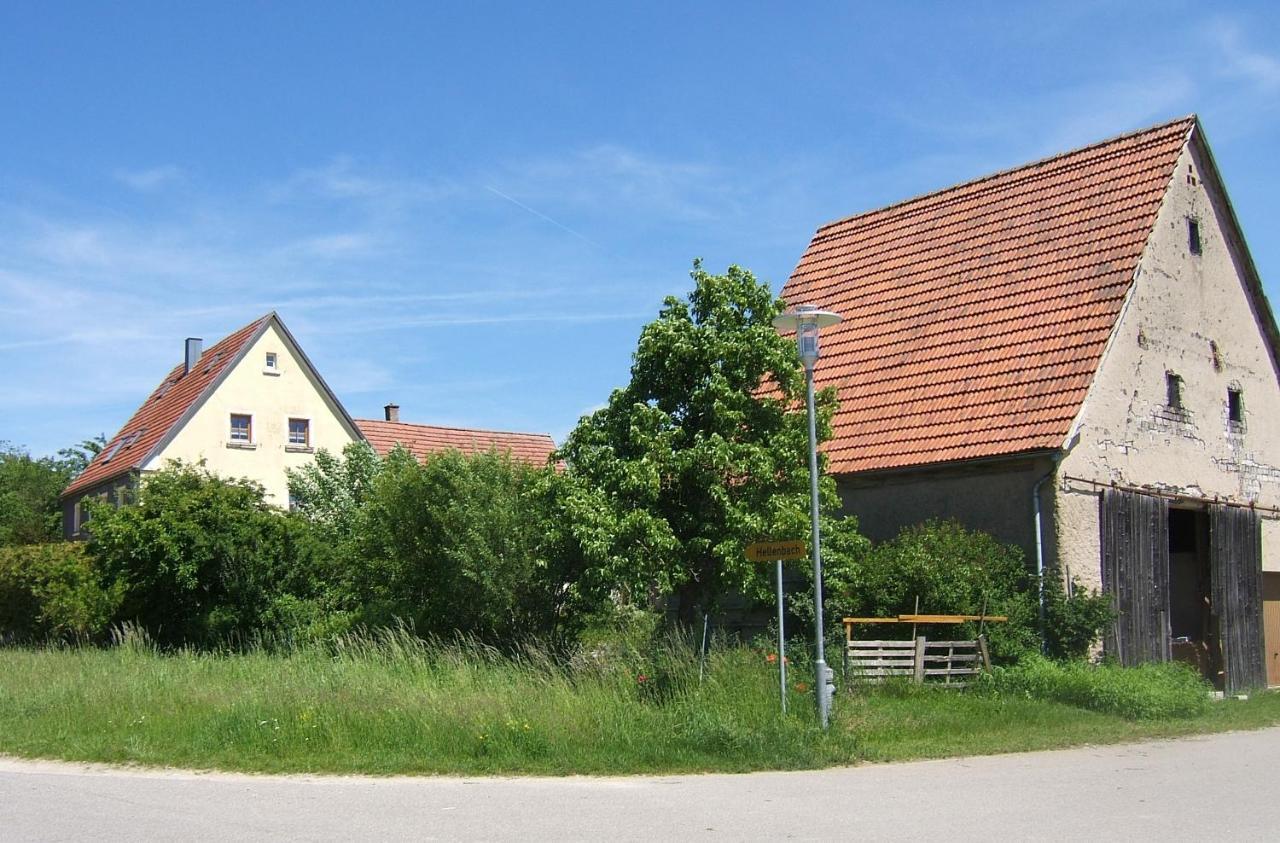 Ferienwohnung Mit Charme Und Blick Auf Dinkelsbühl Exteriör bild