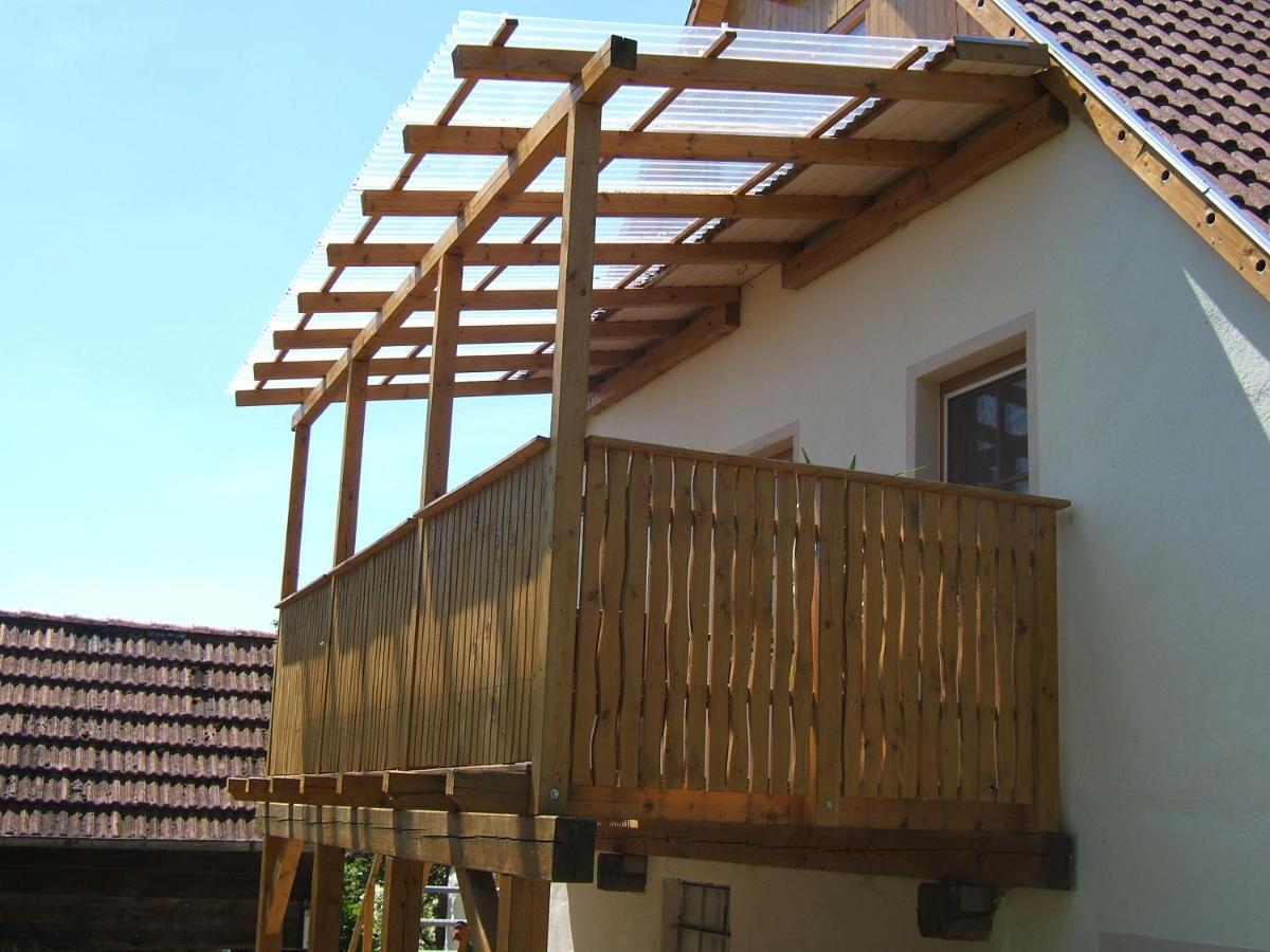 Ferienwohnung Mit Charme Und Blick Auf Dinkelsbühl Exteriör bild