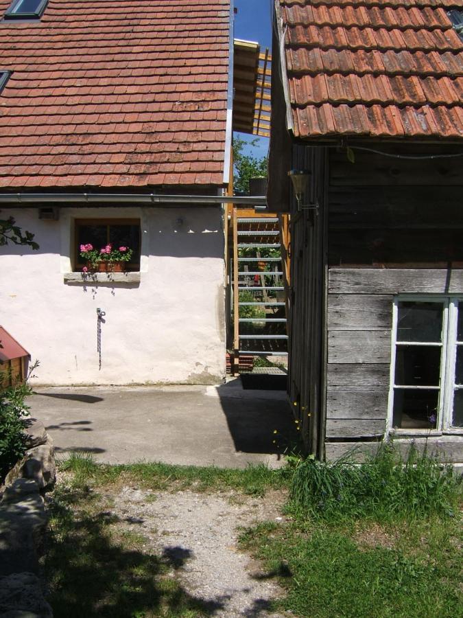 Ferienwohnung Mit Charme Und Blick Auf Dinkelsbühl Exteriör bild